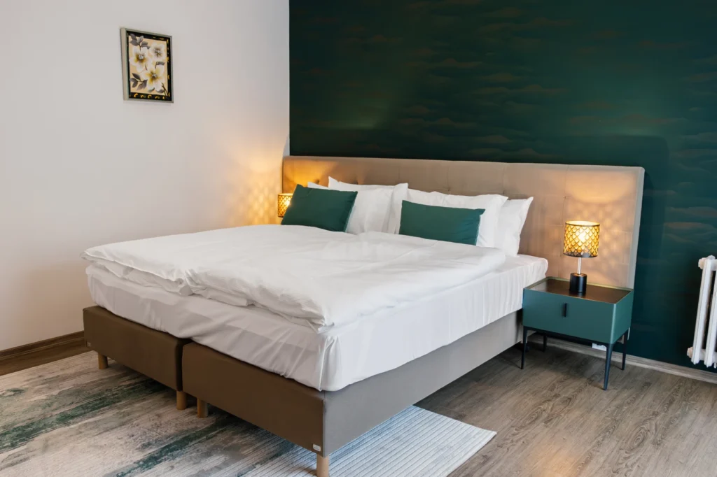 Dvoulůžkový pokoj s manželskou postelí – Hotel Ráztoka